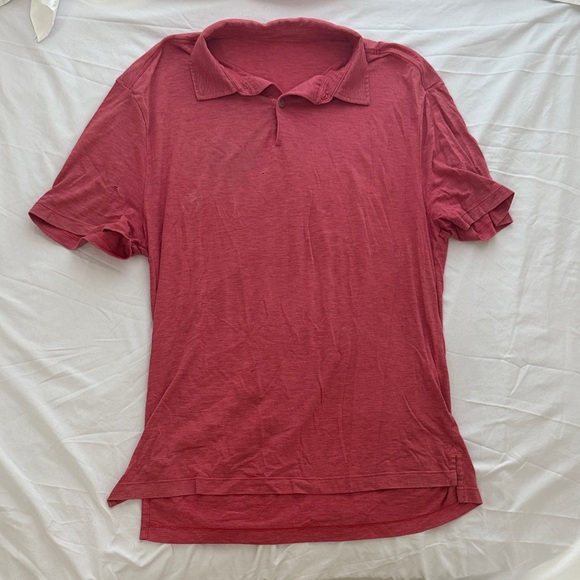 Men's Red Polo Shirt - Picture 1 of 2